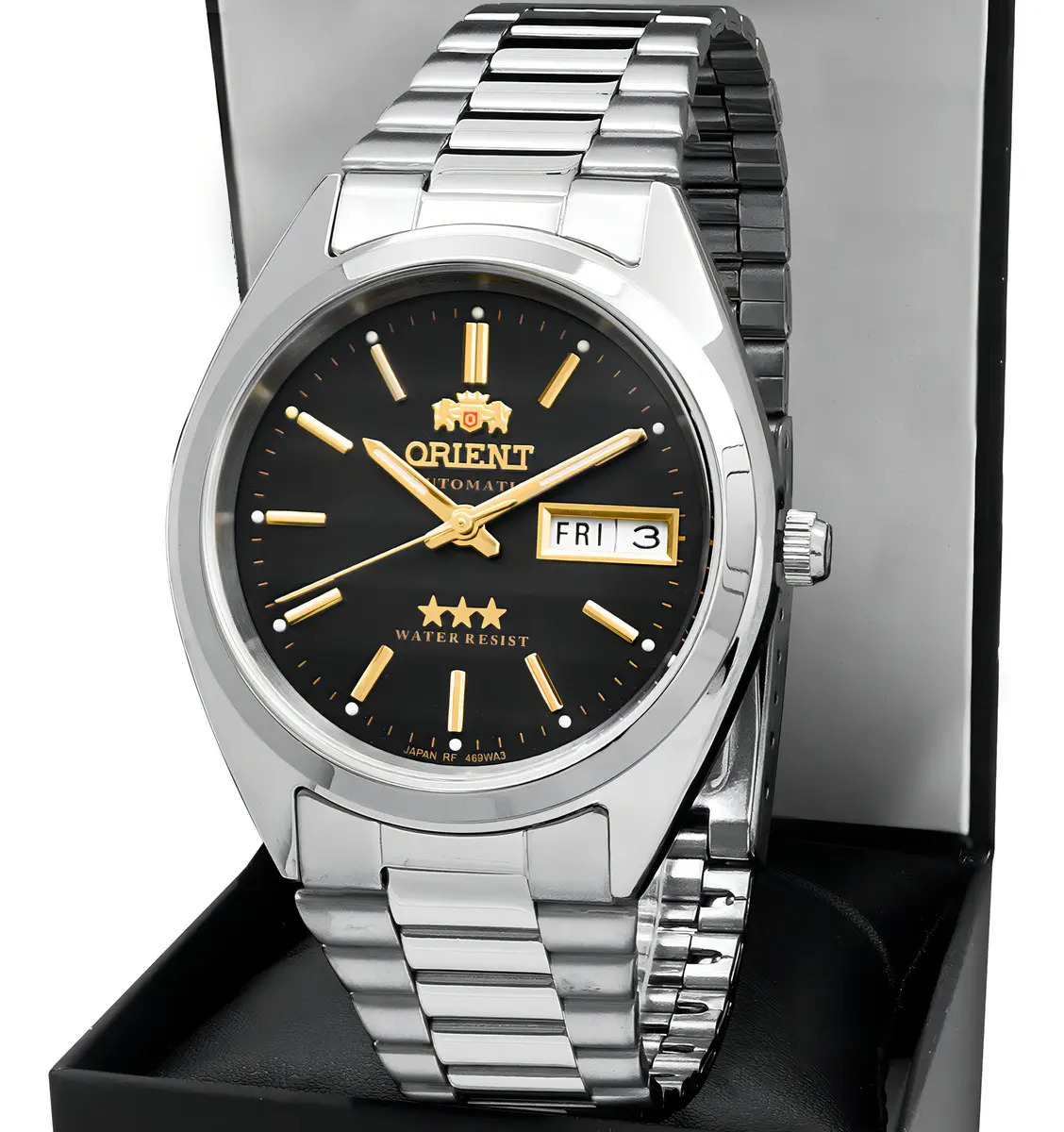 Relógio Orient Masculino 469wa3nh P1sx Automático Prateado