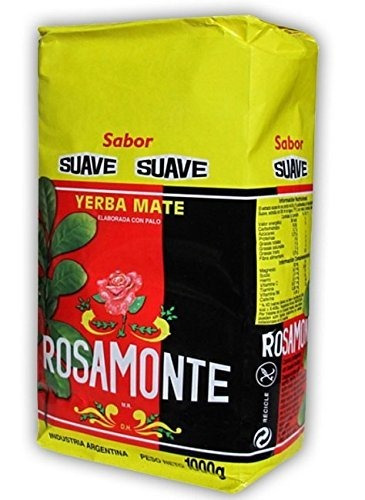 Yerba Mate Rosamonte Suave - 1 Bolsas De 2.2 Libras