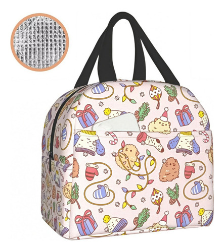 Bolsa De Almuerzo Aislante De Gran Capacidad Para Niños Y Ni