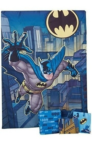 Juego De Cama Para Niños Pequeños Batman De 4 Piezas