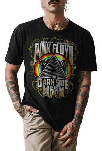 Polo Personalizado Banda De Rock Pink Floyd 004