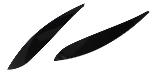 2 Fundas Para Faros Delanteros Con Borde Brillante Para Faro