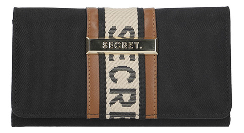 Billetera Secret Austria Fw24 Negro L