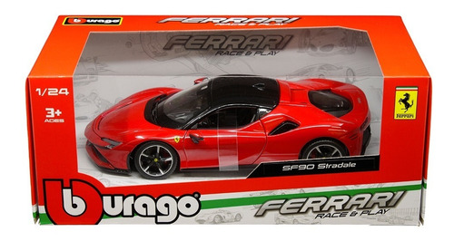 Bburago 1:24 Ferrari Sf90 Stradale  Race & Play/ 18-26028rd