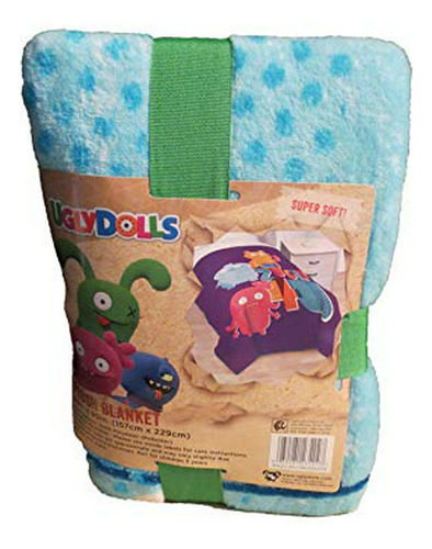 Manta De Felpa Ugly Dolls 62  X 90 