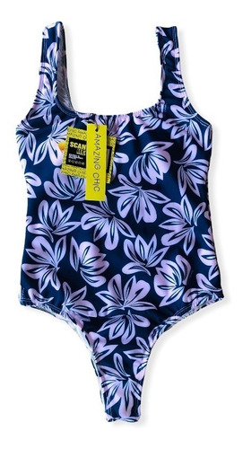 Imagen 2 de 5 de Malla Entera Mama Mujer Flores Family Look