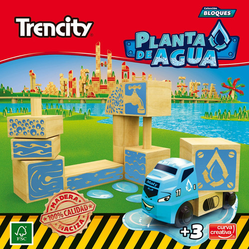 Trencity Planta De Agua- Colección Bloques- Tienda Oficial -