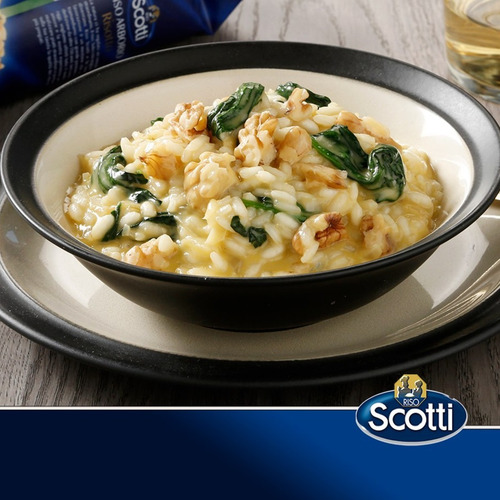 Imagen 3 de 7 de Arroz Riso Scotti Risotto Arborio Origen Italia - Pack X6