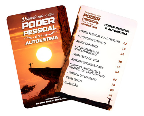 Baralho Terapêutico Recurso Cartas Terapia Jogo Autoestima Poder Pessoal Autoconfiança