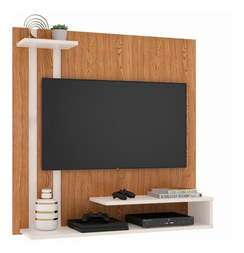 Painel Para Tv Smart Plus - Nature / Off White - Rpm Móveis