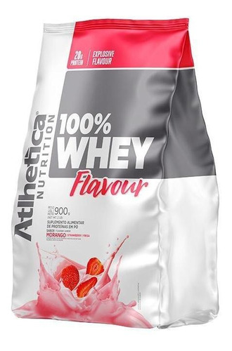 Whey 100% Atlhetica Refil 900g - Melhor Opção Ao Best Whey