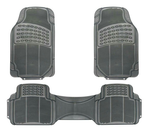Tapetes Para Auto Material Caucho 3 Piezas Universales