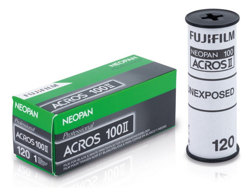 Película Fujifilm Neopan Acros 100 Ii Ec 120 Blanco | Negro