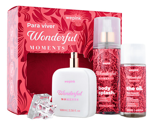 Perfume Wonderful Moments Edição Limitada Wepink