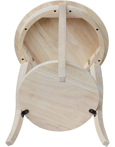 International Concepts Cambria End Table, Unfinished
