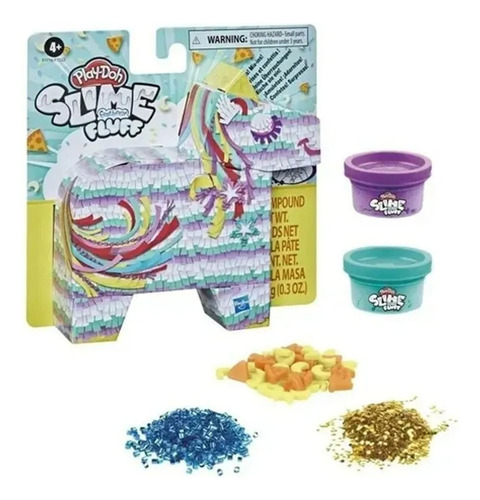 Play-doh Slime Feathery Fluff Piñata De Llama