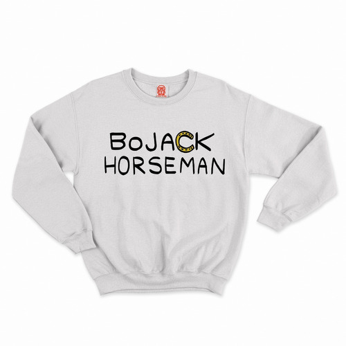 Polera Cuello Redondo Bojack Horseman Serie De Tv 