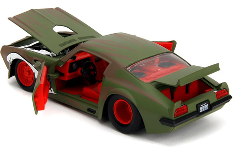 Bigtime Muscle 1:24 1972 Pontiac Firebird Die-cast Car, T...