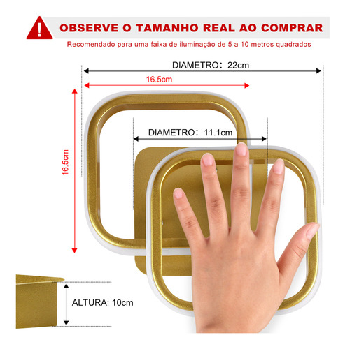 S Luminária De Teto 28w Lustre Led Quarto Banheiro 3 Em 1,c