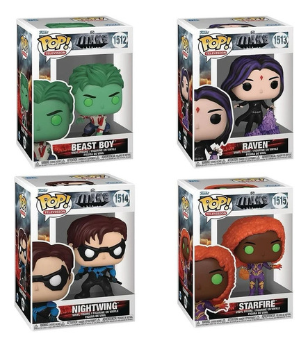 Funko Pop! Beast Boy #1512 (chico Bestia) Dc Comics