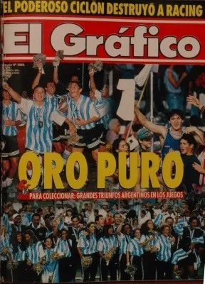 El Grafico 3938 Oro Puro Selecciones En El Paramericano (Usado)