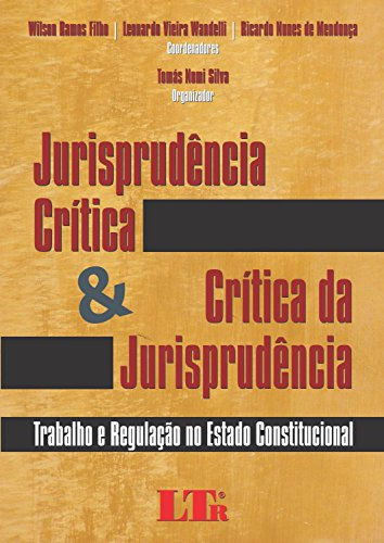 Libro Jurisprudência Crítica E Crítica Da Jurisprudência Tra
