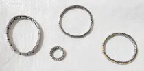 Comprar Pulsera Flexible De Eslabones Elásticos, Acero Inoxidable