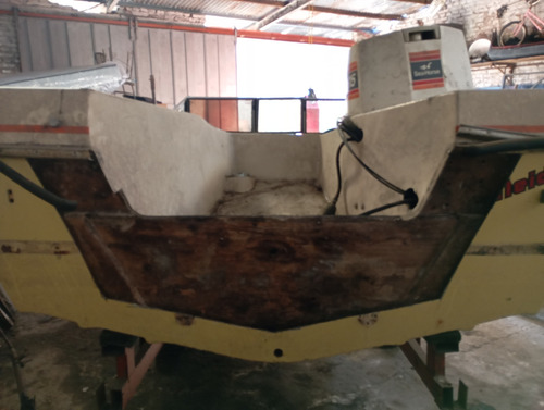 Vendo Lancha Fiesta Proa Abierta Con Motor Johnson 115
