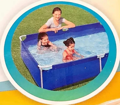Alberca Rigida Rectangular Play Day 190 X 130 X 42 Cm 830 L