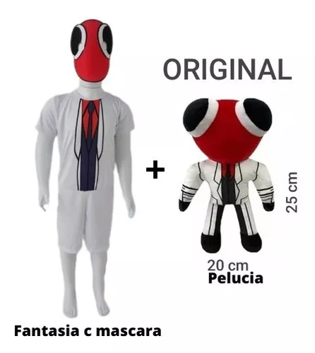 Fantasia Red. Rainbow Friends vermelho Envio Rápido