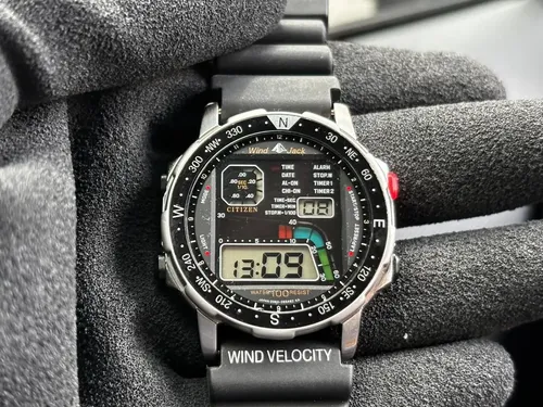 Citizen Windsurf D060 Wind Jack Raridade Impecável Wingman
