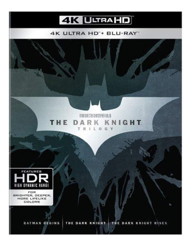 The Dark Knight  Trilogy - 3 4k + 6 Bluray 