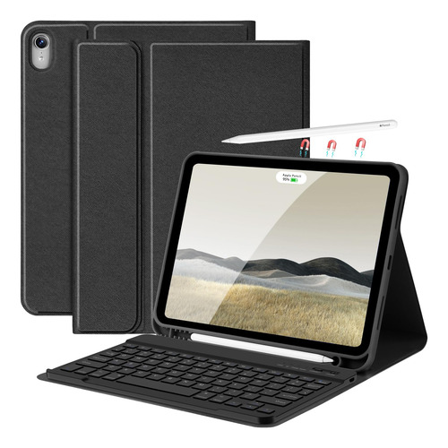 Fuwang Funda Para iPad Air Generacion Teclado Bluetooth