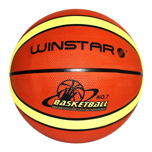 Pelota Balón Basket Basquet Winstar Peso Medida Oficial N° 7