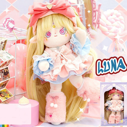 Muñeca De Vestir De Felpa Muñeca De Vestir De Anime Muñeca D