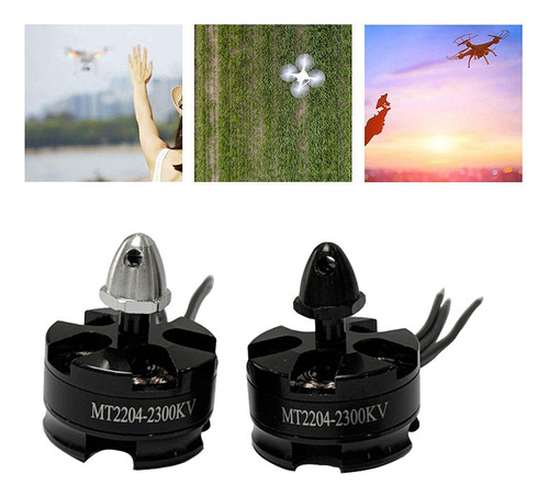 Motor Sin Escobillas Mt2204 2206 2300kv Cw Ccw Para Drones R