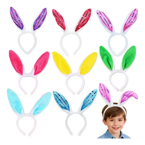 Diadema De Pascua Para Niños Y Adultos – Orejas De Conejo Y Pollito – Accesorio Divertido Y Cómodo Para Fiestas Temáticas