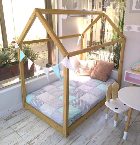 Cama Casita Metodo Montessori Camita Casa - Legnobebe