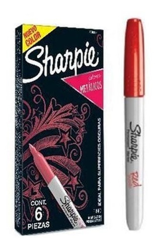 Marcador Permanente Sharpie Fino Metalico Pieza