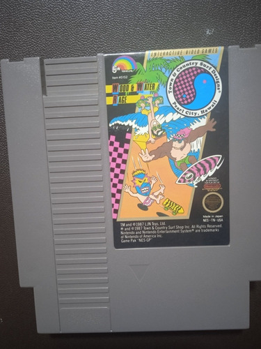 T & C Surf Designs Wood And Water Rage - Nintendo Nes