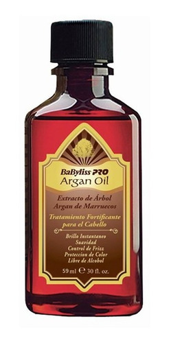 Aceite De Argan Tratamiento Reparacion Baby Liss Pro 59ml