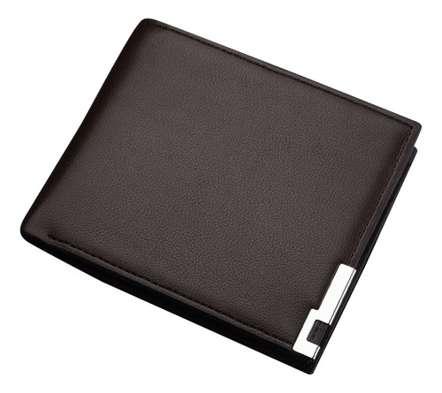 Cartera Plegable Coffee Pu Con Soporte Para Plancha