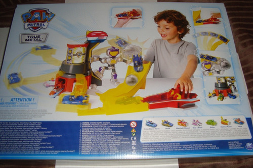 Paw Patrol Mighty Pups Charged Up Mighty Meteor Track Set (Usado)