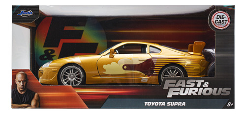 Fast And Furious Toyota Supra Escala 1:24 Jada Toys  