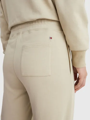 Joggers Rosa De Algodón Con Corte Ancho Mujer Tommy Hilfiger