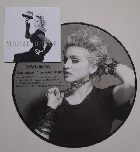 Madonna Masterpiece 12 Picture Disc Vinilo Francia 13 Mx