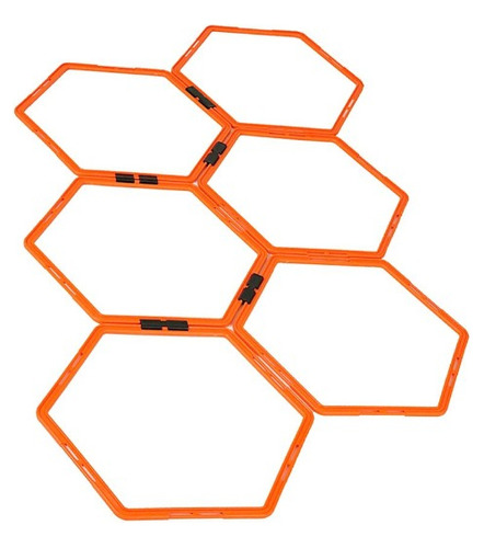 Escalera Hexagonal Agilidad Coordinación Ejercicios 5 Aros