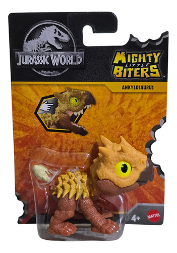 Jurassic World Mighty Little Biters Ankylosaurus