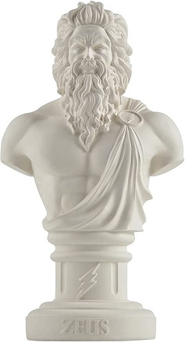 Zeus Greek Busto Estatua Griega Mitología Decoración