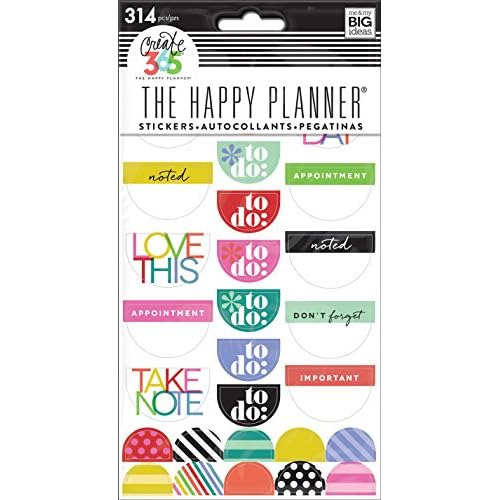 Create 365 The Planner Brights  To Do  Pegatinas, 6 Hoj...